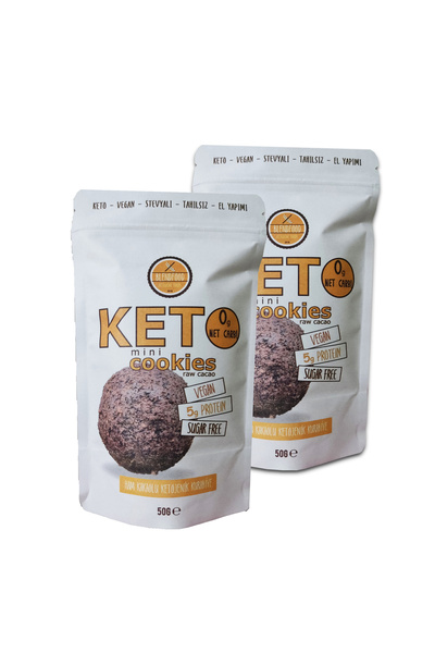 Blendfood Ketojenik Glutensiz Ham Kakaolu Kurabiye (2 adetx50g)
