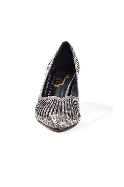 MISS JENA Zircon Stone 5151 Model Women's Evening Dress Shoes