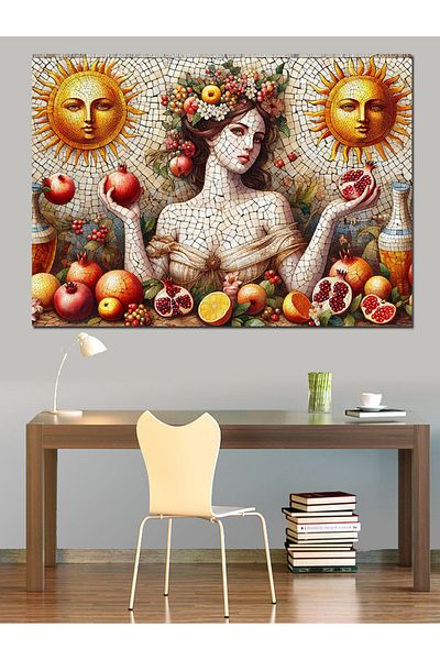 Tablomega Pânză decorativă Nature Mother - Lemn MDF