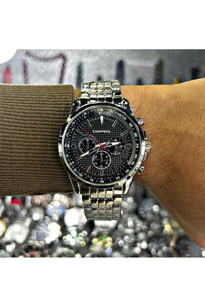 Choppers Waterproof Men's Wristwatch - Bracelet with Seller Warranty