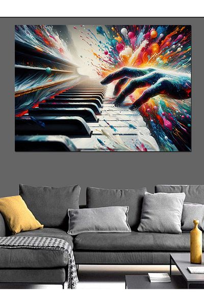 Tablomega Pictură Decorativă Canvas - Lemn MDF