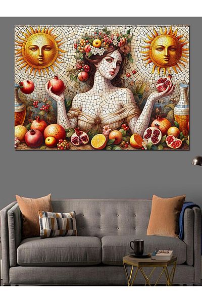Tablomega Pânză decorativă Nature Mother - Lemn MDF
