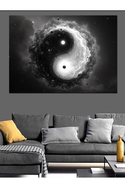 Tablomega Pânză decorativă Yin Yang Art - Lemn MDF