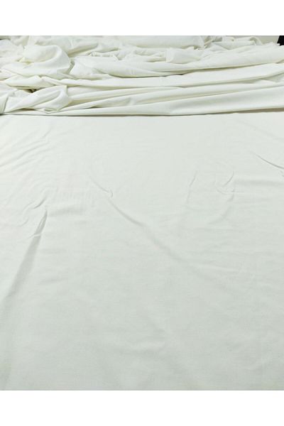 Kumaş Parça Liyosel Synthetic Weaving σε Ecru Color (Πλάτος 150 cm x Μήκος 210 cm)