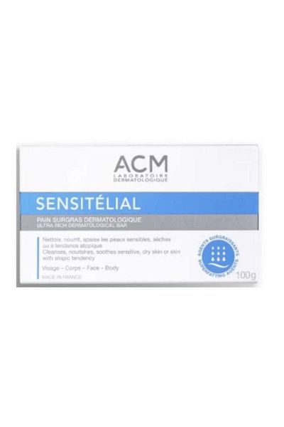 ACM Sensitilial Soapless Bar Soap with Super Cleansing Formula 100g