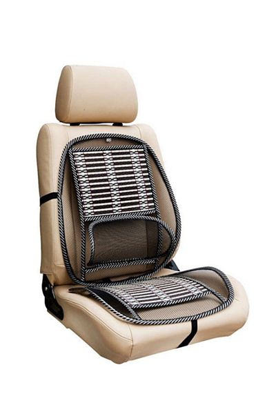 Autokit Autokit Bamboo Seat Cushion with Waist Support