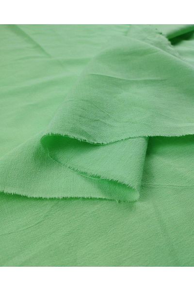 Kumaş Parça Πράσινη μέντα λεπτή ύφανση (Πλάτος 150 cm x Μήκος 185 cm)