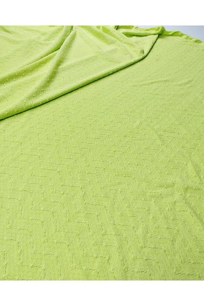Kumaş Parça Πλεκτό σε πράσινο νέον (Πλάτος 150 cm x Μήκος 195 cm)