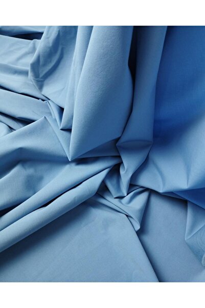 Kumaş Parça Габардин синього кольору (ширина 140 см, довжина 230 см)