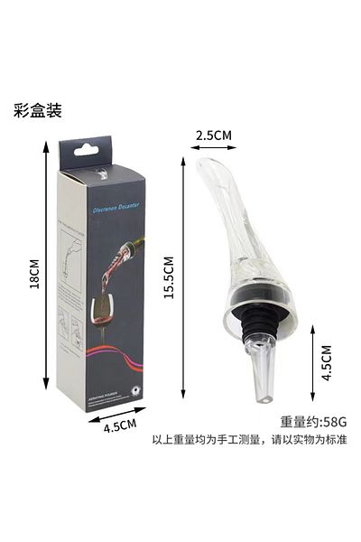 Choice A Portable Red Wine Decanter Aerator Bernoulli Air Magic Aerator Red White Wine Whisky Quick Decant.