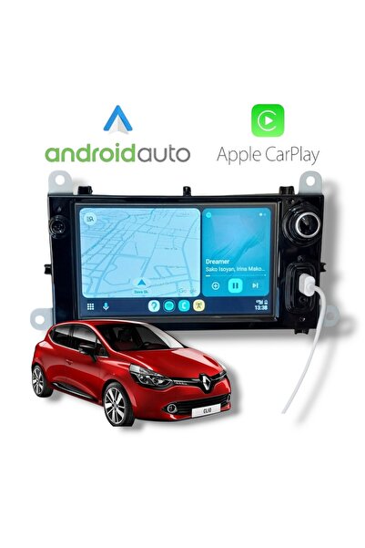 LG Renault Clio 4 Multimedya Navigasyon Android Auto - Car Play 1.0.15 Versiyon