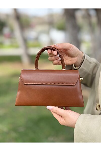 DEV 3 ADAM Tan Stylish Va Elegant Box Model Hand Shoulder and Crossbody Women's Bag