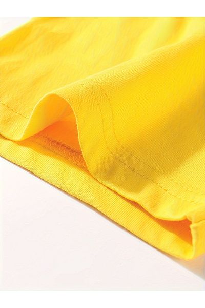 Let's Wear 100% βαμβακερό ανδρικό μπλουζάκι με κοντό μανίκι με στάμπα βουνού με στρογγυλή λαιμόκοψη, κανονικό μήκος