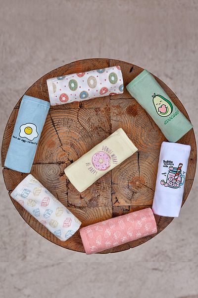 Berrak Girl's 7-Piece Panties