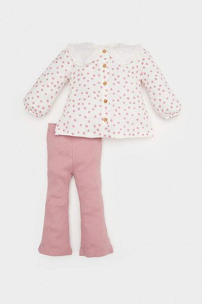 DeFacto Children's Woven Set - Rose