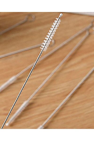 obrigado Your Straws Are Always Clean! 3-Piece Durable Steel Cleaning Brush