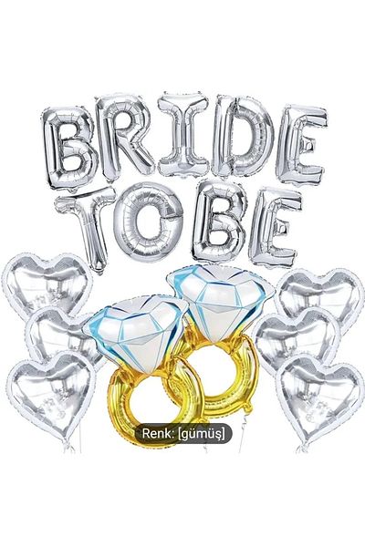 DÜVENCİ TİCARET Bride to Be Bekarliğa Veda Balloon Set