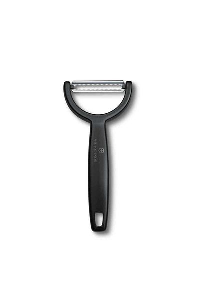 Victorinox 6.0963.3 YPSO مقشر أسود ذو حافة مسننة على الوجهين