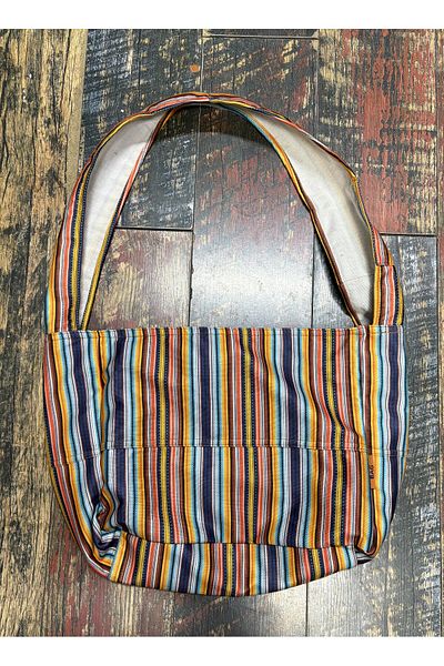 Street Bag Geantă de umăr etnică boemă - cu cuier și suport pentru telefon Winter