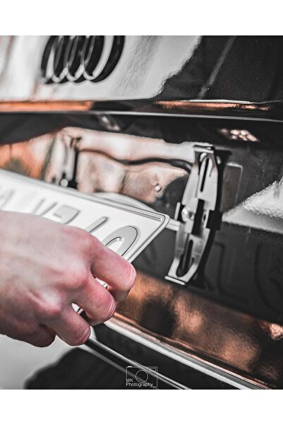 PLEXICLICK ® Görünmez Oto Plaka Tutucu | Reklamsız, Hayalet Plakalık