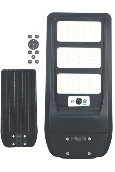 Helios Solar Powered 300W Solar Street Lighting Fixture Can Be Controlled with Controller