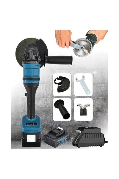 ekinler el aletleri Kaynak & 4’ü 1 Arada Akülü Set(avuç Taşlama, Kırıcı Delici Hilti, Somun Sıkma Sökme, Vidalama Eea418