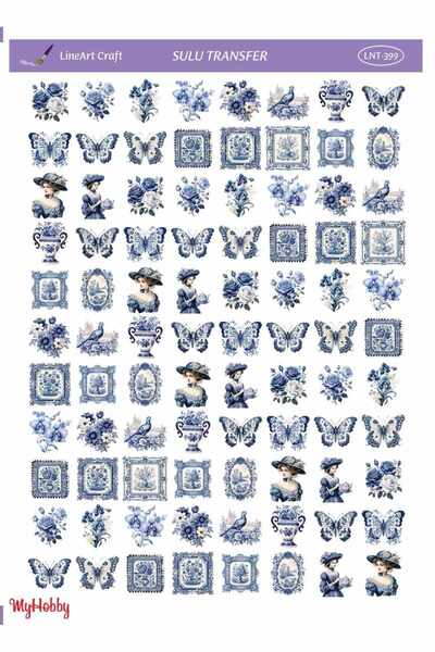 LİNEART Lineart Sulu Transfer No:LNT399 25x35cm