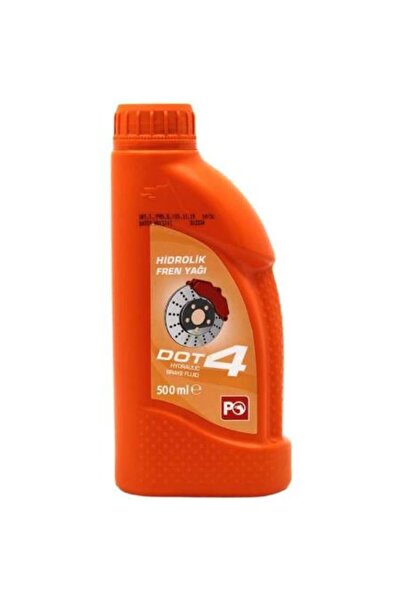 Petrol Ofisi Dot 4 Hidrolik Fren Yağı 500 Ml. 2 Adet