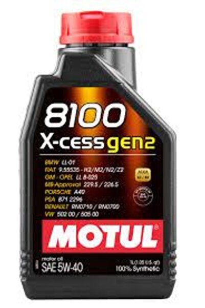 Motul 8100 X-cess Gen2 5w-40 1l
