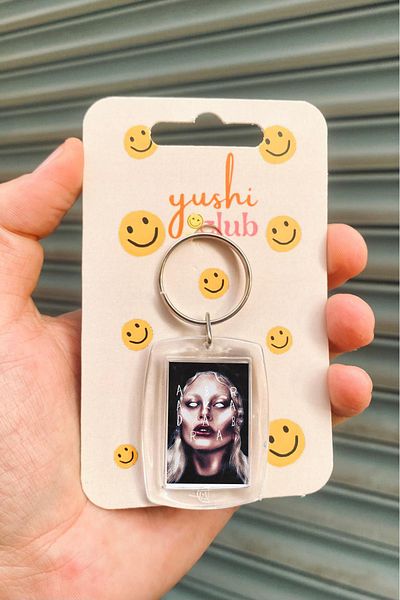 Namgo Transparent Frame - Lady Gaga Keychain