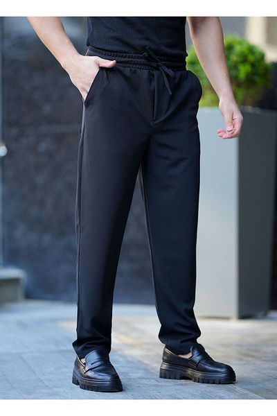 MODA Seasonal Fabric Jogger Pants-1778