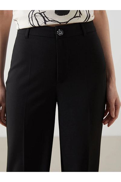 LC Waikiki Xside black standard fit women's pants