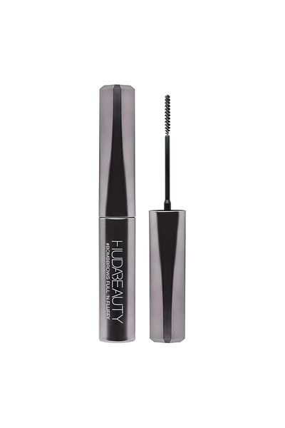 Huda Beauty - Eyebrow Gel - # Bombbrows Full ‘N Fluffy - Bomb Brows Fiber Gel Medium Brown