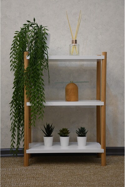 Aks dekom Çok Amaçlı 3 Raflı Mutfak Düzenleyicisi Mutfak Rafı