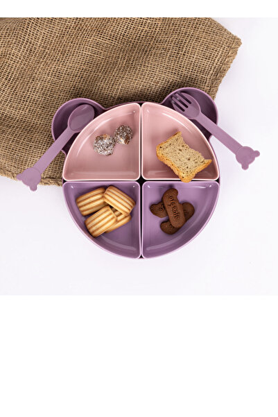 Fox Bebek tabak seti ek gıda bebek yemek seti 7 parça çoçuk yemek beslenme