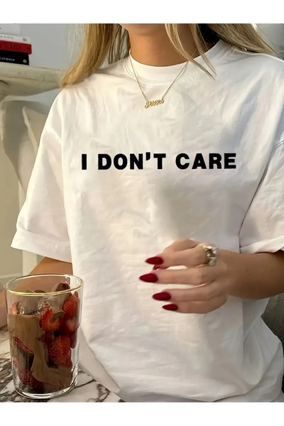 LAND MODA Γυναικείο άνετο μπλουζάκι με στρογγυλή λαιμόκοψη με γραφικό τύπωμα ...