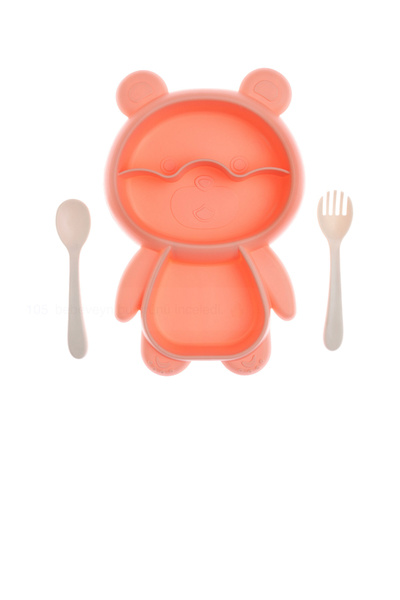 Fox Bebek & Çoçuk yemek takımı ek gıda beslenme tabağı 3 bölmeli kırılmaz