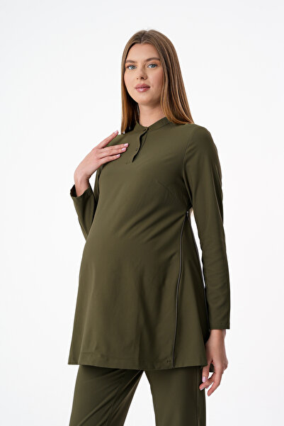 almesta PUCCA Hamile Üst Forma Uzun Kol Scrubs