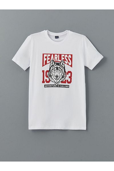 LC Waikiki Tricou pentru copii LCW Crew Deck pentru băieți