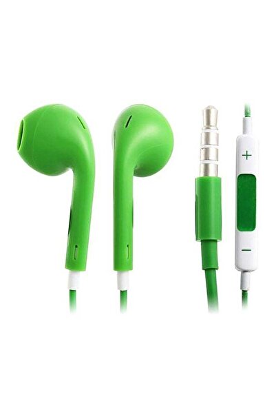 Generic 3.5mm Jack Earphone- Green