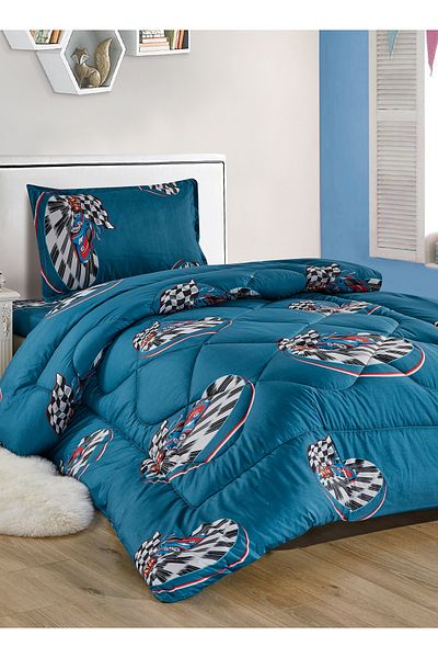Generic 3 Piece Single Crib Bedding Set, Lightweight Comforter, Suitable for All Seasons