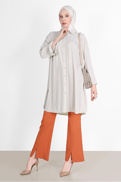 Alvina SLIP DETAILED TROUSERS 70366