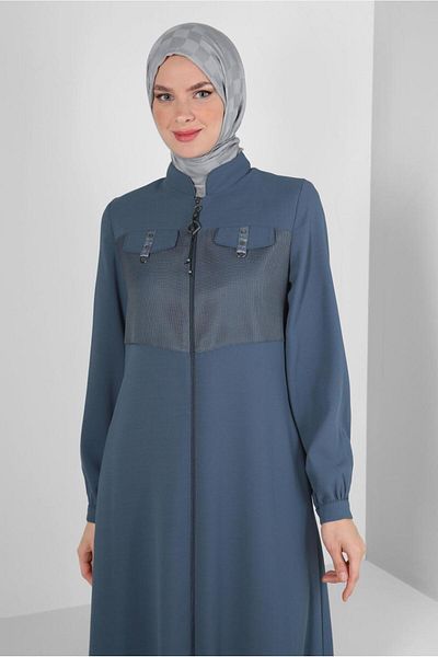 Alvina Παλτό με φερμουάρ Judge Collar 10720