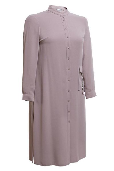 Alvina Plus Size Buttoned Tunic 44447