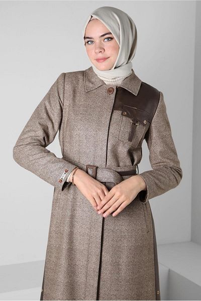 Alvina BELTED TRENCH COAT 10813
