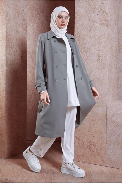 Alvina 10896 Model Trench cu centură