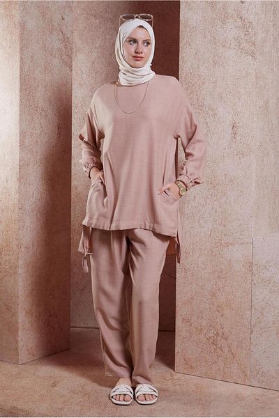 Alvina Σετ με παντελόνι Crew Neck - 44436