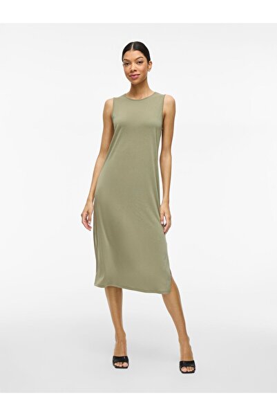 VILA Midikleid Ärmellos
