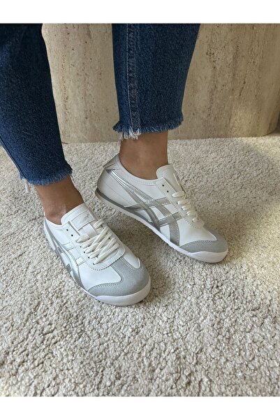 eTayger Ptn Oxford Unısex Günlük Kadın Spor Ayakkabı(36-41)-beyaz Gri E-2008