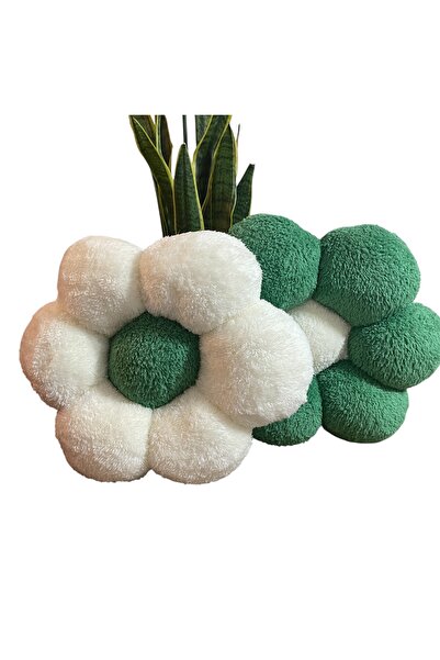 happyteks boutique Daisy Plush Roșu și Verde Pachet 2